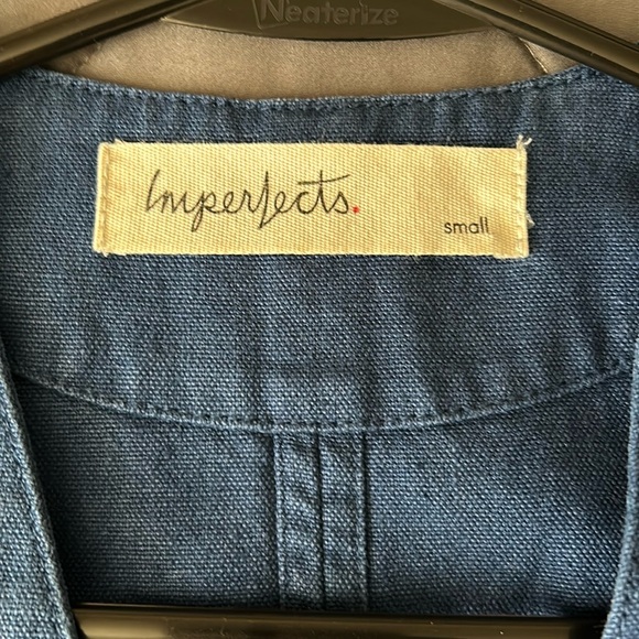 Imperfects The Benny Jersey in Vintage Blue Hemp - Picture 3 of 8